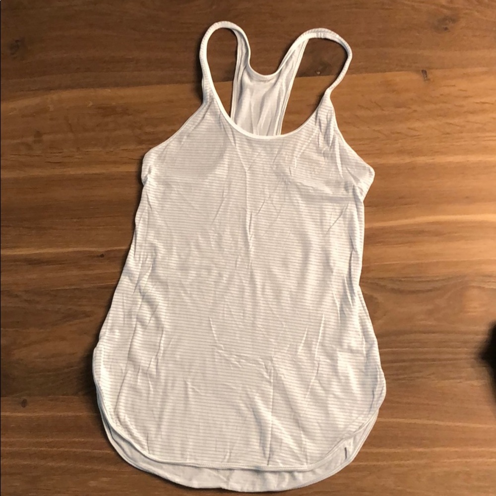 Lululemon ‘what the sport’ singlet tank in white